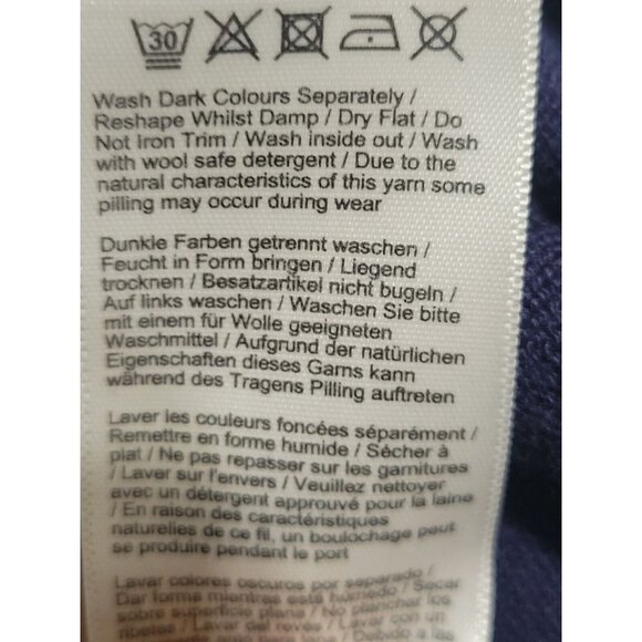 Joules Navy Size 12 Sweater Vivianna Long Sleeve Cotton Blend Boatneck Fall - Picture 10 of 11